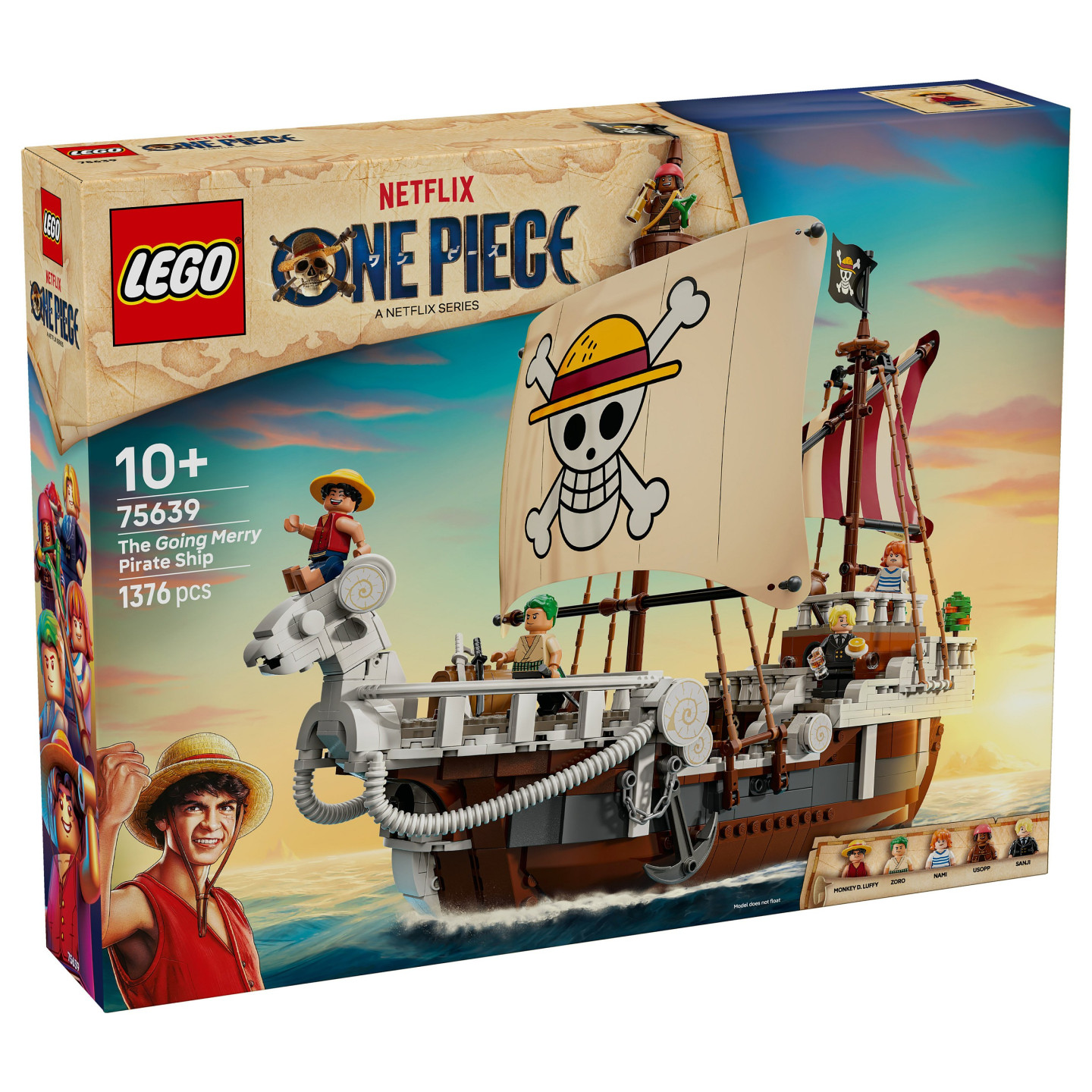 LEGO 75639 One Piece Das Piratenschiff Flying Lamb — Buy in Cyprus with Fast Delivery