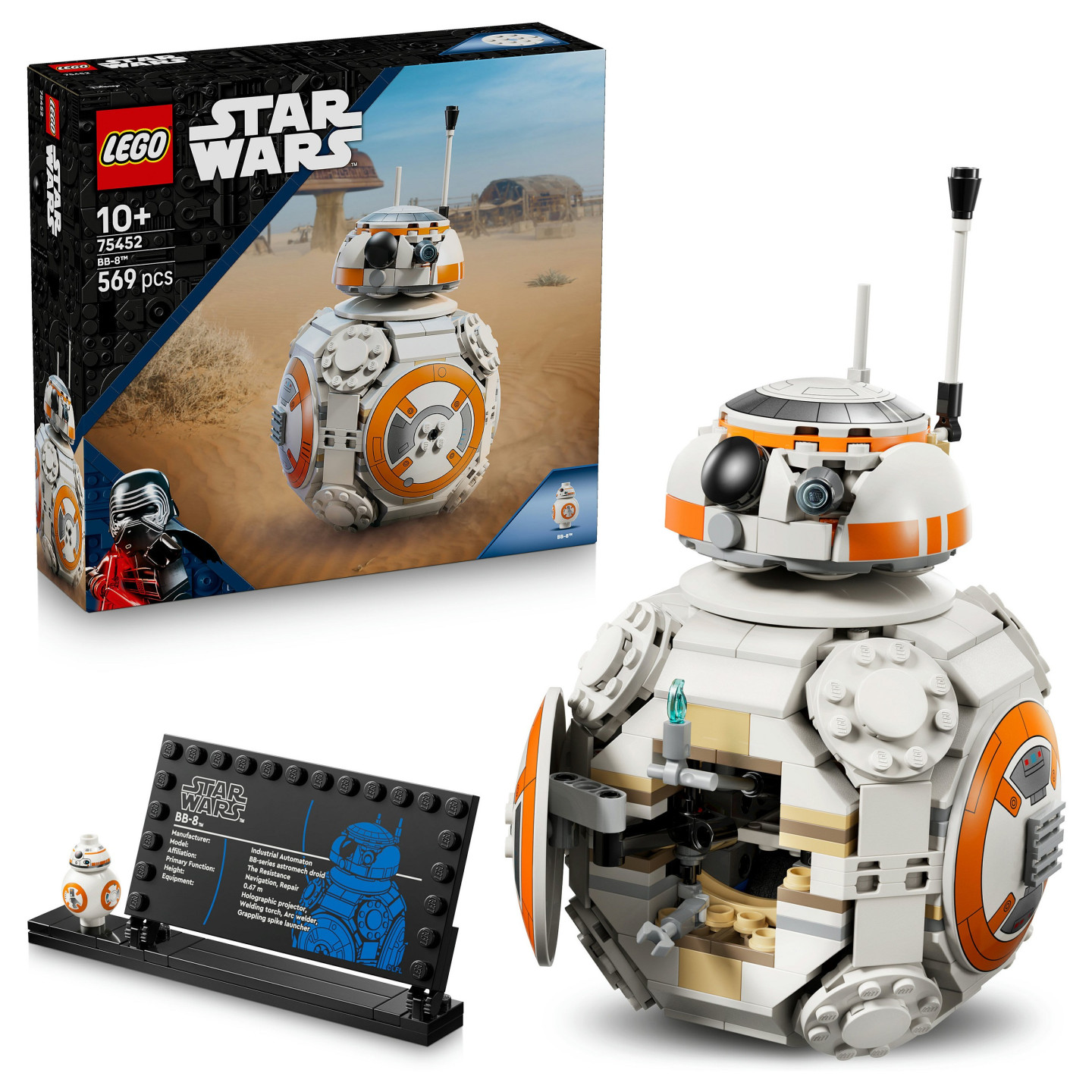 LEGO 75452 Star Wars Der Astromech-Droide BB-8 — Buy in Cyprus with Fast Delivery