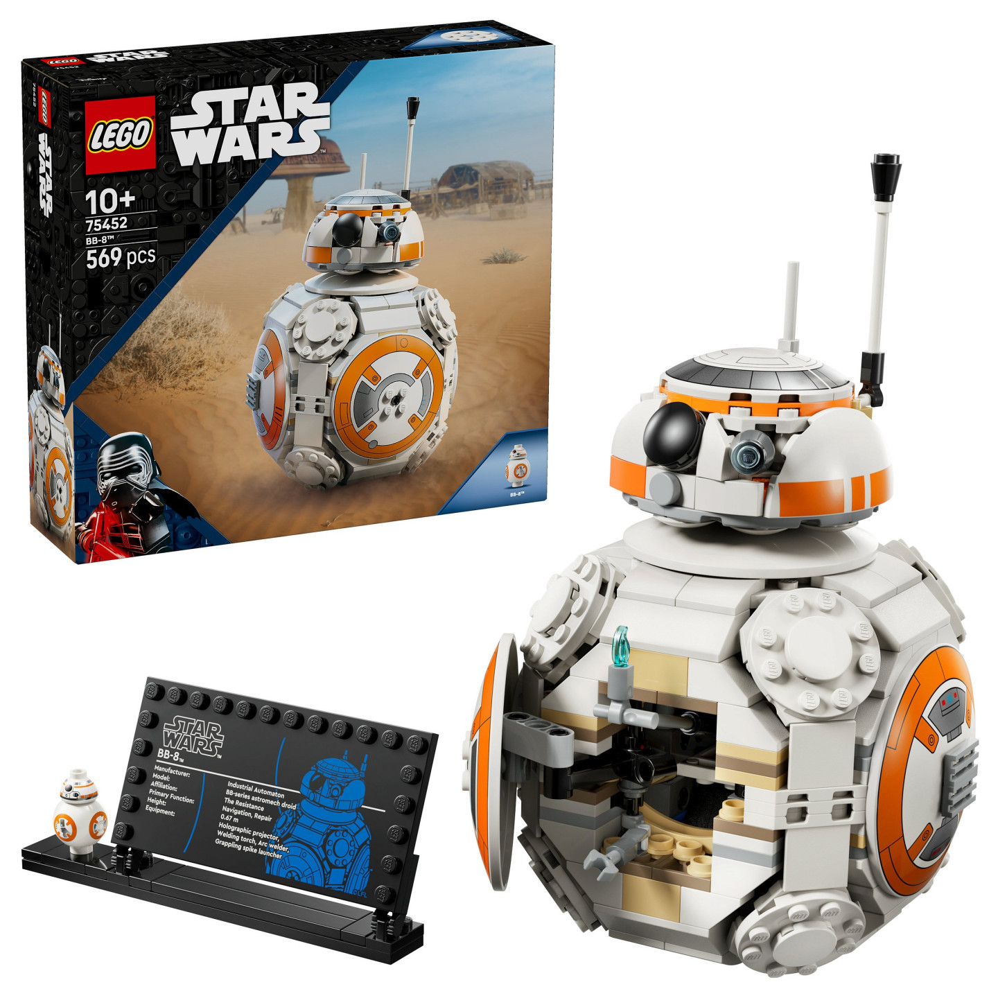 LEGO 75452 Star Wars Der Astromech-Droide BB-8 — Buy in Cyprus with Fast Delivery