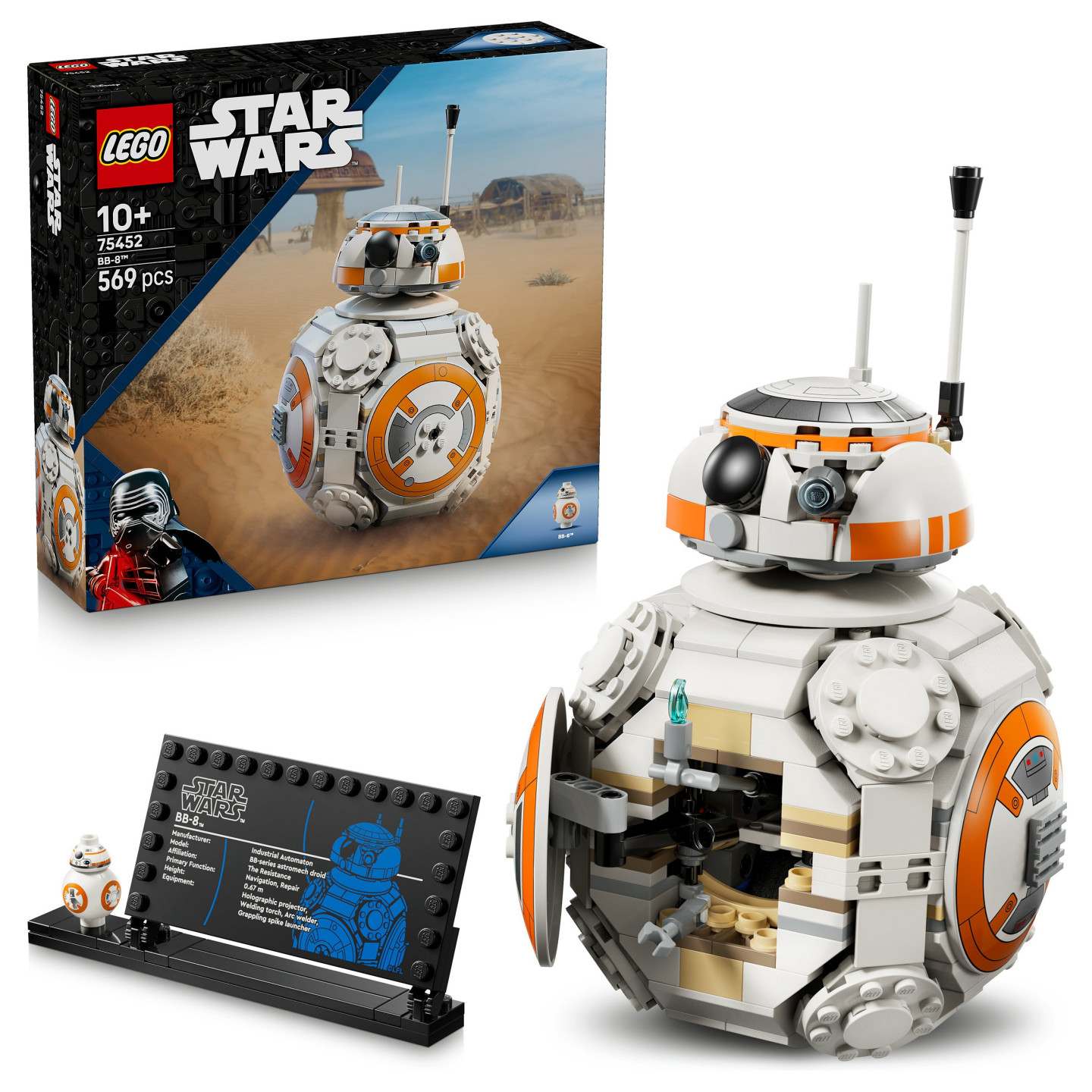 LEGO 75452 Star Wars Der Astromech-Droide BB-8 — Buy in Cyprus with Fast Delivery