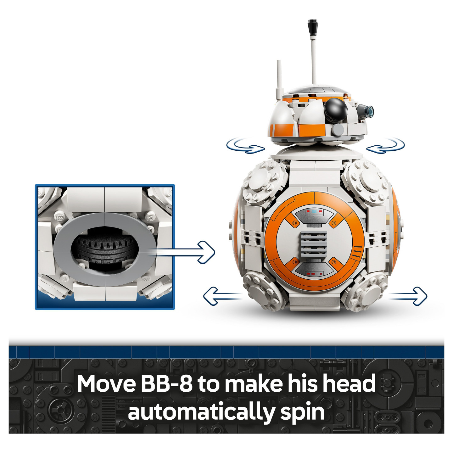LEGO 75452 Star Wars Der Astromech-Droide BB-8 — Buy in Cyprus with Fast Delivery