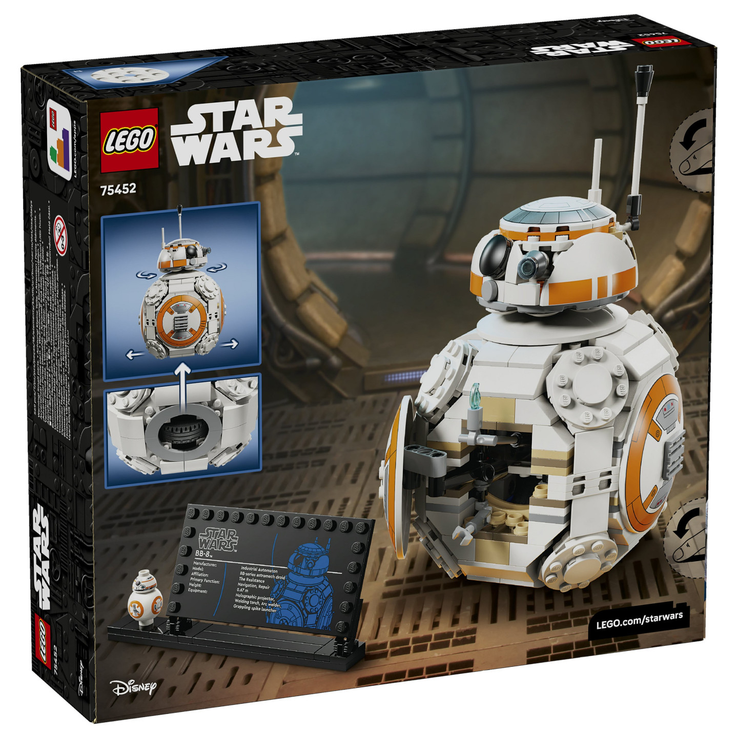LEGO 75452 Star Wars Der Astromech-Droide BB-8 — Buy in Cyprus with Fast Delivery