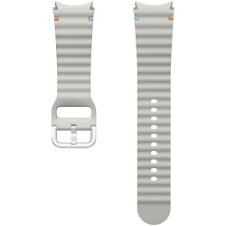 Buy Samsung Sport Band - M/L - Silver Nitrile Rubber Band for Galaxy Watch 7 in Cyprus, Nicosia, Limassol, Larnaka, Pafos