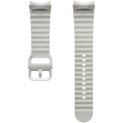 Buy Samsung Sport Band - M/L - Silver Nitrile Rubber Band for Galaxy Watch 7 in Cyprus, Nicosia, Limassol, Larnaka, Pafos