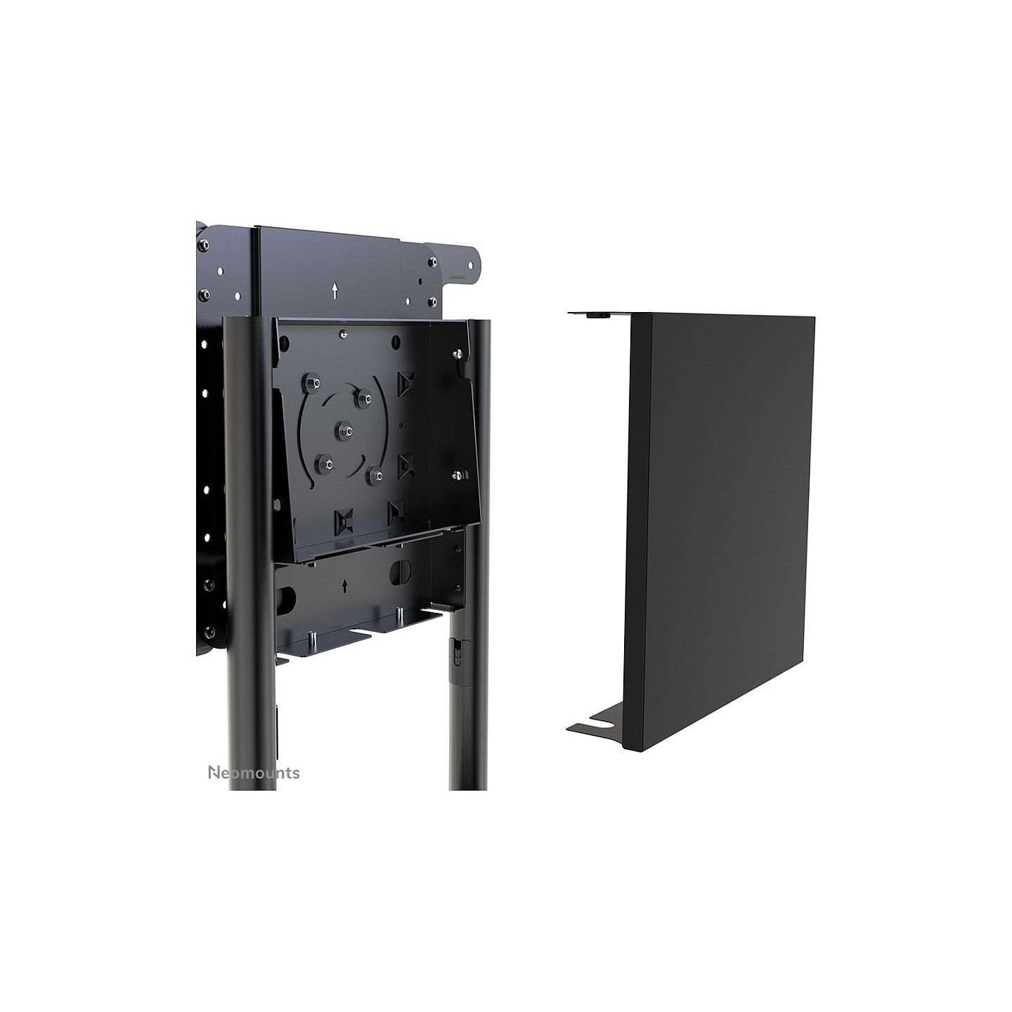 Mobiler Bodenständer für Flachbild-Fernseher bis 70' (178 cm) 70KG NS-M1250BLACK Neomounts