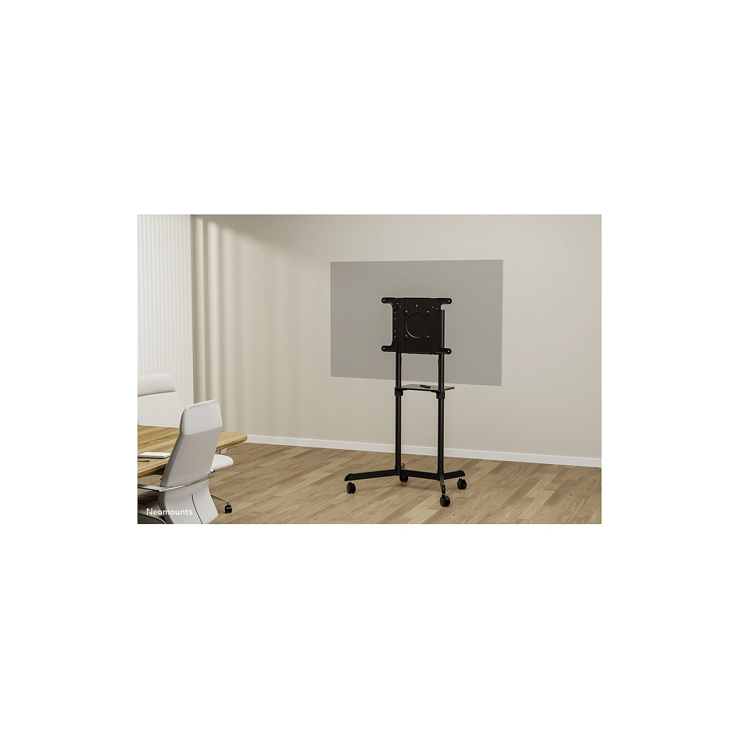 Mobiler Bodenständer für Flachbild-Fernseher bis 70' (178 cm) 70KG NS-M1250BLACK Neomounts