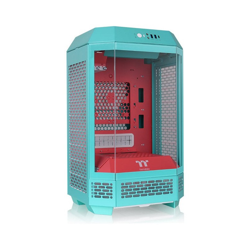 Buy Thermaltake The Tower 250 - Mini-ITX Mini Tower - Mint Strawberry, SPCC Stee... in Cyprus, Nicosia, Limassol, Larnaka, Pafos