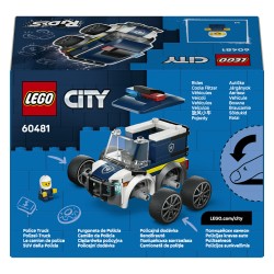 LEGO 60481 City Coole Flitzer - Polizei-Truck — Buy in Cyprus with Fast Delivery