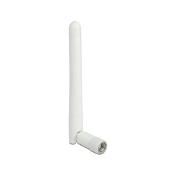 Delock WLAN 802.11 b g n Antenne RP-SMA Stecker 2 dBi omnidirektional mit Kippgelenk weiß — Buy in Cyprus with Fast Delivery