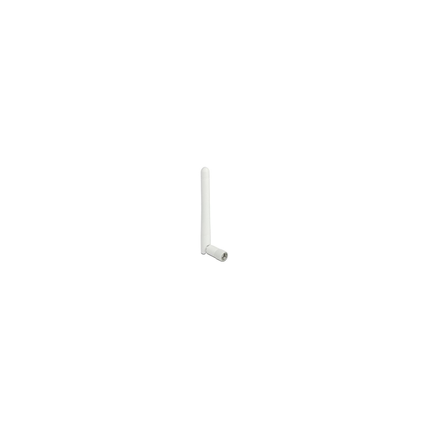Delock WLAN 802.11 b g n Antenne RP-SMA Stecker 2 dBi omnidirektional mit Kippgelenk weiß — Buy in Cyprus with Fast Delivery