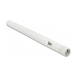 Delock WLAN 802.11 b g n Antenne RP-SMA Stecker 2 dBi omnidirektional mit Kippgelenk weiß — Buy in Cyprus with Fast Delivery