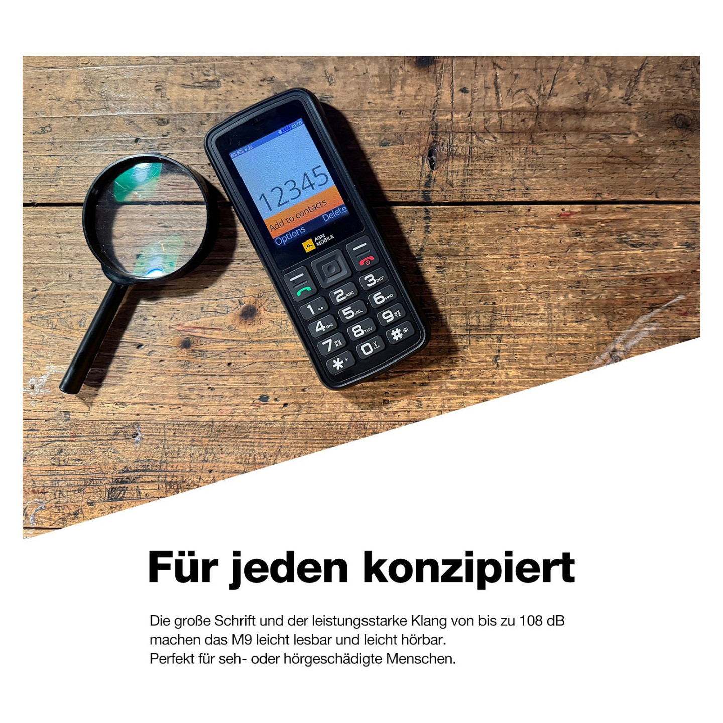 AGM by Bea-fon M9 Bartype (4G) rugged (IP68 IP69K MIL-STD-810H — Buy in Cyprus with Fast Delivery