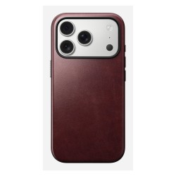 Nomad Modern Leather Case iPhone 17 Pro Burgundy Horween — Buy in Cyprus with Fast Delivery