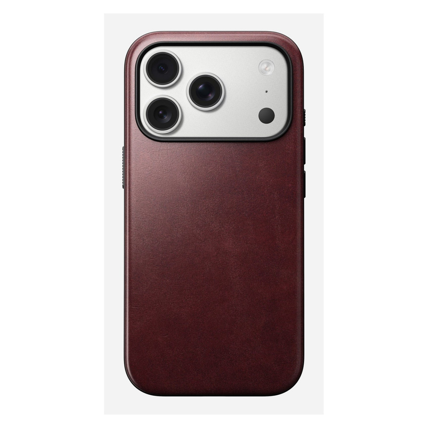 Nomad Modern Leather Case iPhone 17 Pro Burgundy Horween — Buy in Cyprus with Fast Delivery
