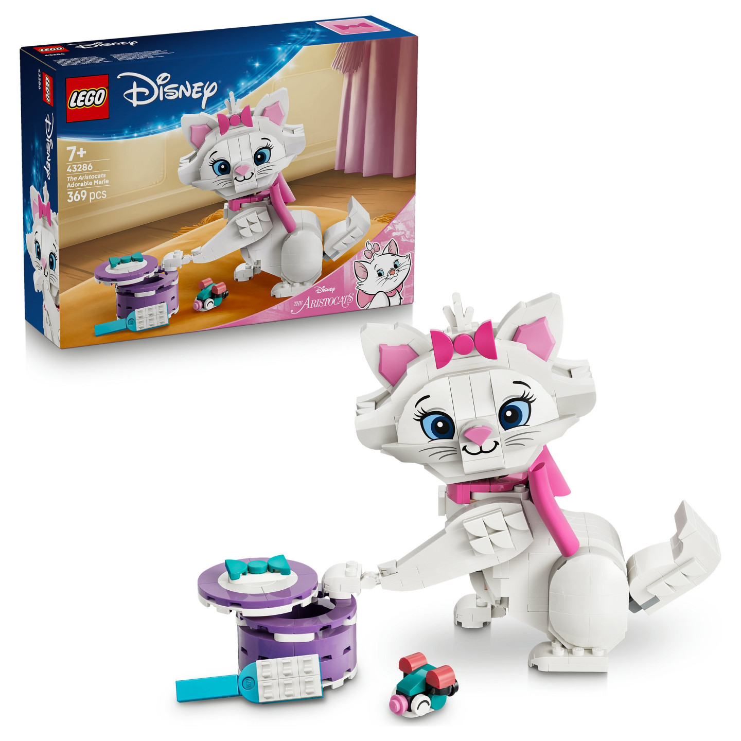 LEGO 43286 Disney Classic Aristocats: Bezaubernde Marie — Buy in Cyprus with Fast Delivery