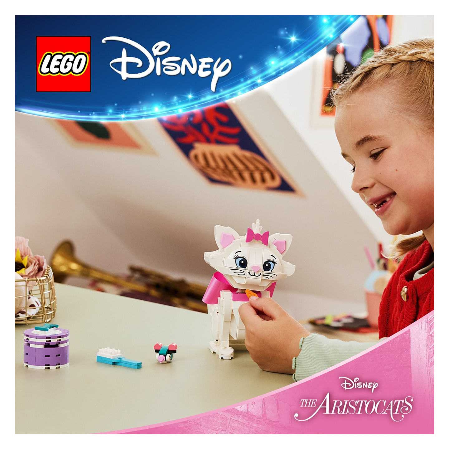 LEGO 43286 Disney Classic Aristocats: Bezaubernde Marie — Buy in Cyprus with Fast Delivery
