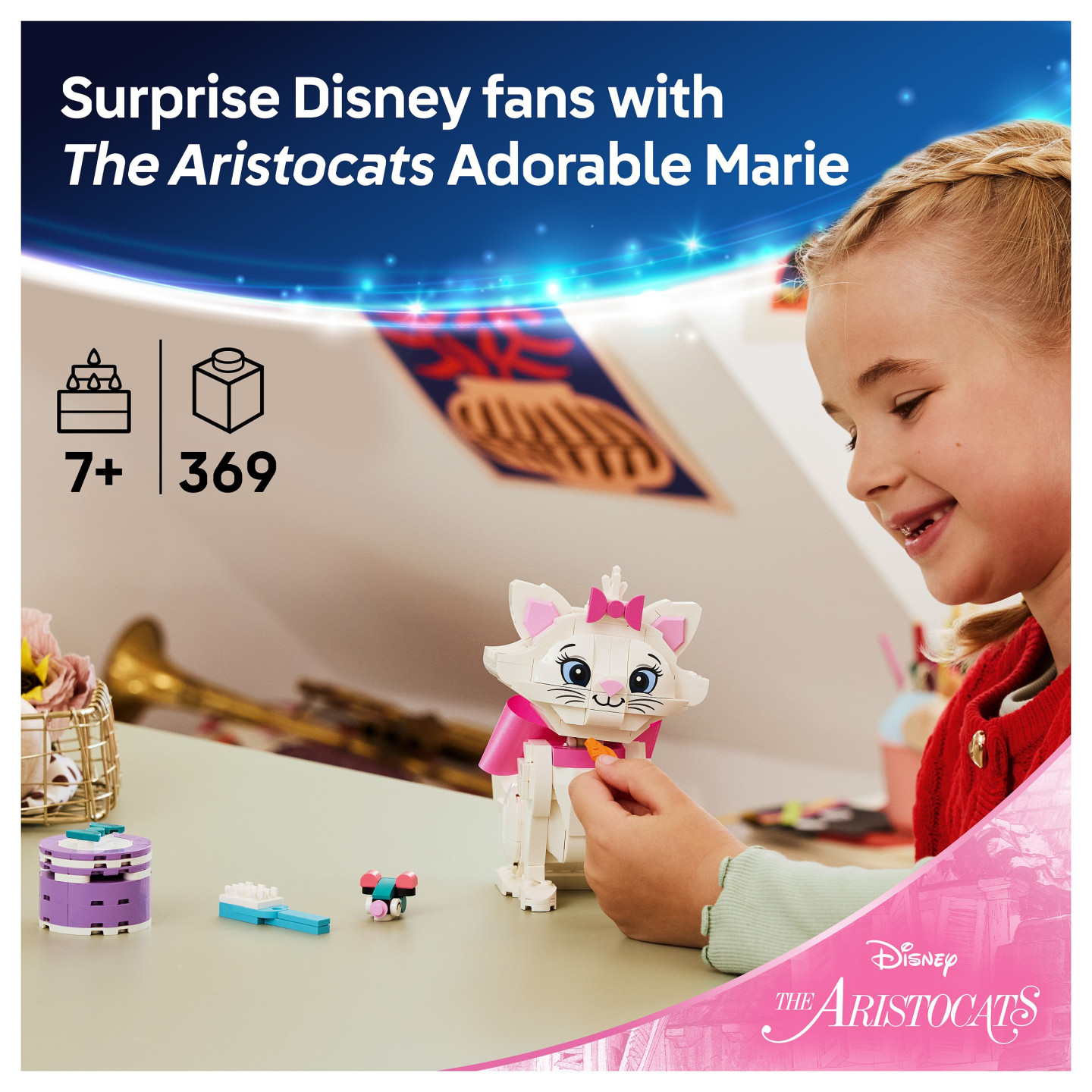 LEGO 43286 Disney Classic Aristocats: Bezaubernde Marie — Buy in Cyprus with Fast Delivery
