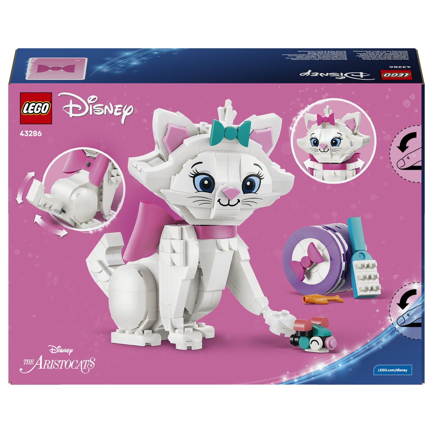 LEGO 43286 Disney Classic Aristocats: Bezaubernde Marie — Buy in Cyprus with Fast Delivery