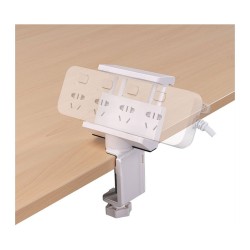 VALUE Tischklemme fr Steckdosenleiste. drehbar 360. wei — Buy in Cyprus with Fast Delivery