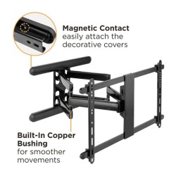 ROLINE PREMIUM TV-Wandhalterung. hoch-flexibel. 37-80 Zoll. bis 70 kg — Buy in Cyprus with Fast Delivery