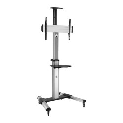 ROLINE LCD- TV-Rollstnder. 37-70 Zoll. bis 50 kg. silberfarben — Buy in Cyprus with Fast Delivery