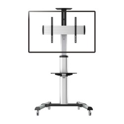 ROLINE LCD- TV-Rollstnder. 37-70 Zoll. bis 50 kg. silberfarben — Buy in Cyprus with Fast Delivery