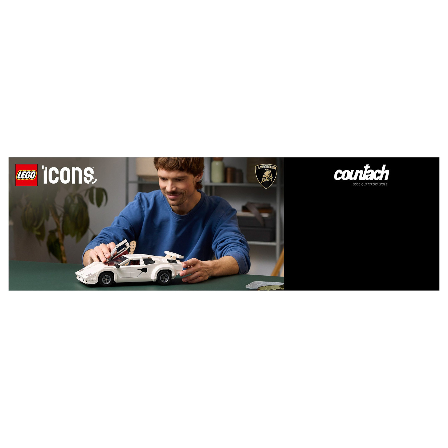 LEGO Icons - Lamborghini Countach — Buy in Cyprus with Fast Delivery