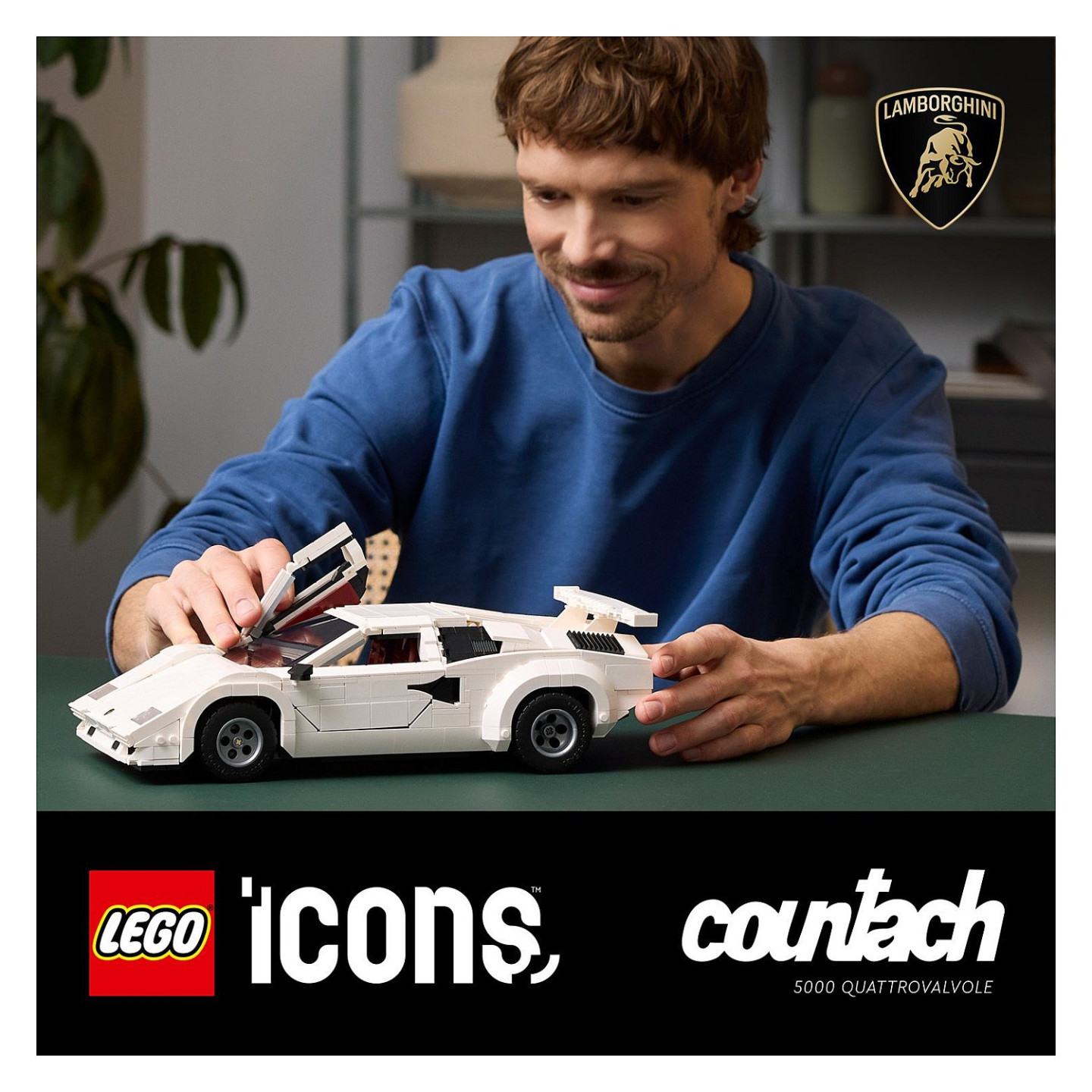 LEGO Icons - Lamborghini Countach — Buy in Cyprus with Fast Delivery