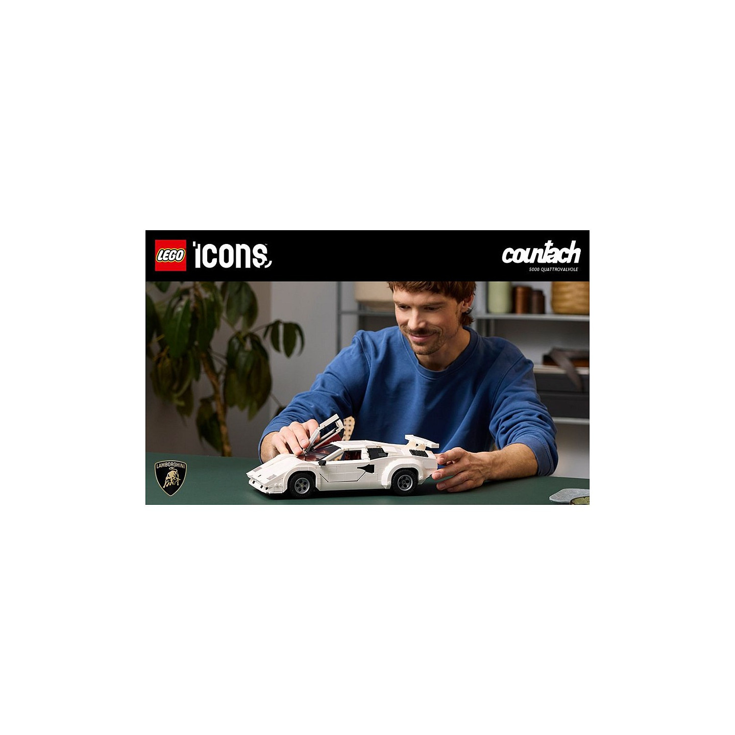 LEGO Icons - Lamborghini Countach — Buy in Cyprus with Fast Delivery