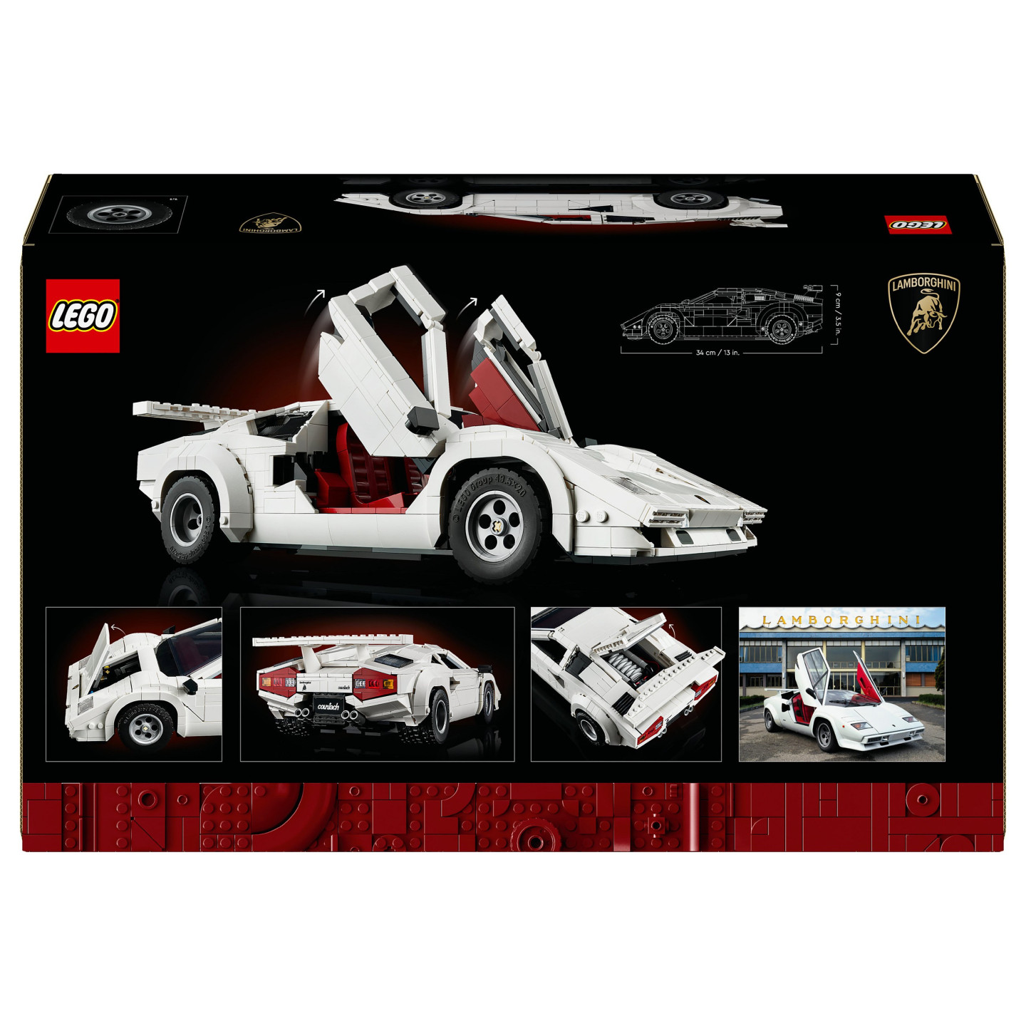 LEGO Icons - Lamborghini Countach — Buy in Cyprus with Fast Delivery
