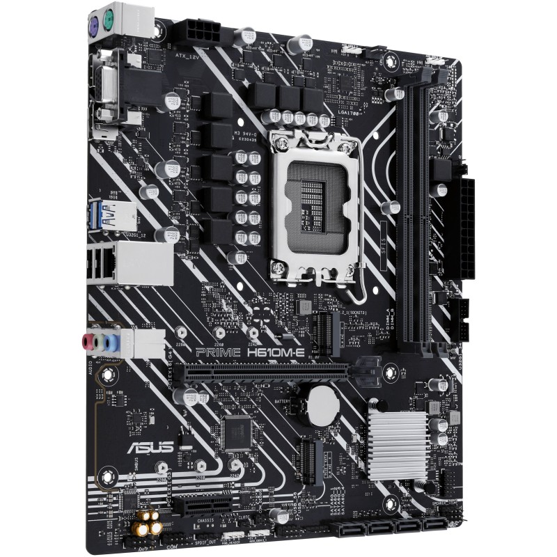 Buy ASUS PRIME H610M-E-CSM - mATX LGA1700 DDR5 Motherboard - Up to 96GB, Dual DI... in Cyprus, Nicosia, Limassol, Larnaka, Pafos