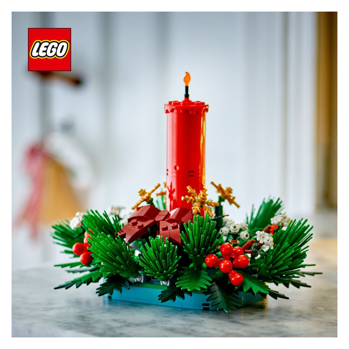 LEGO 40743 Iconic Weihnachtsgesteck — Buy in Cyprus with Fast Delivery