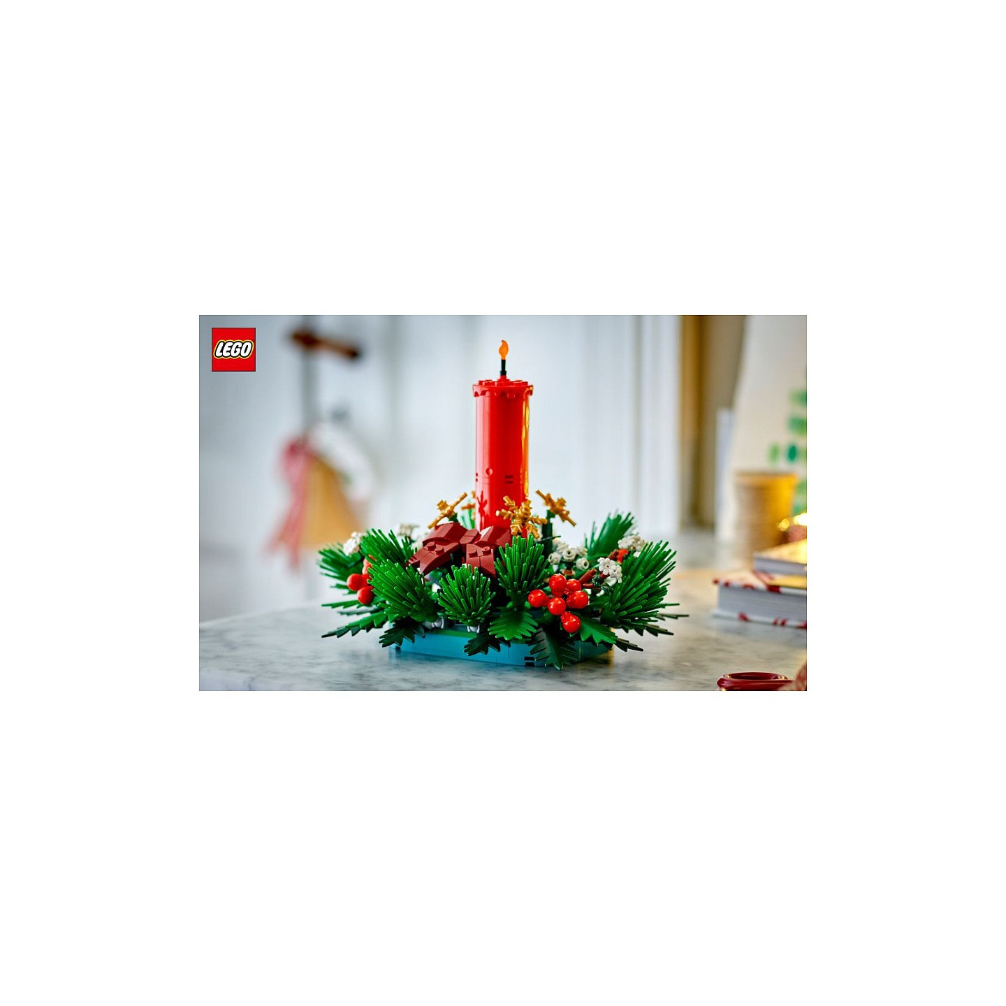 LEGO 40743 Iconic Weihnachtsgesteck — Buy in Cyprus with Fast Delivery