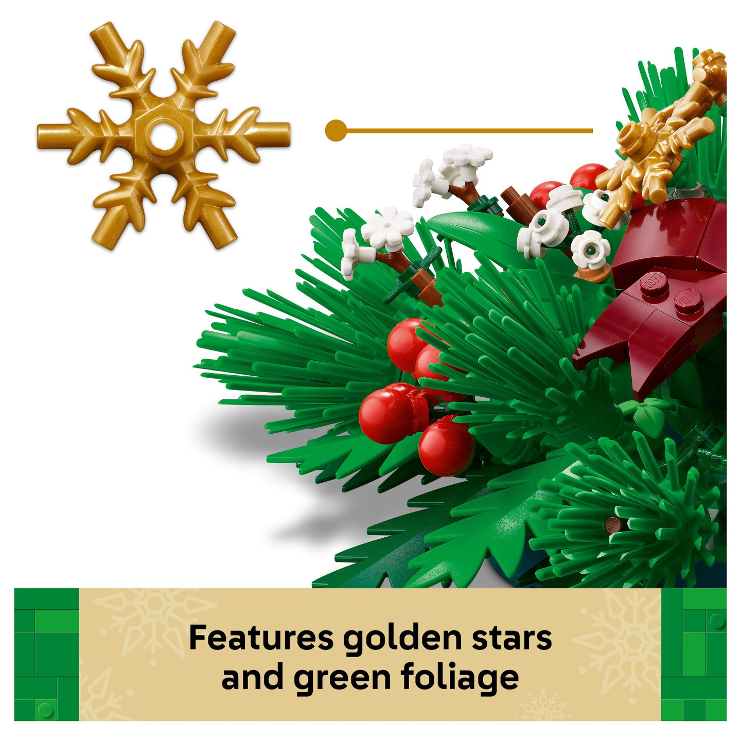 LEGO 40743 Iconic Weihnachtsgesteck — Buy in Cyprus with Fast Delivery