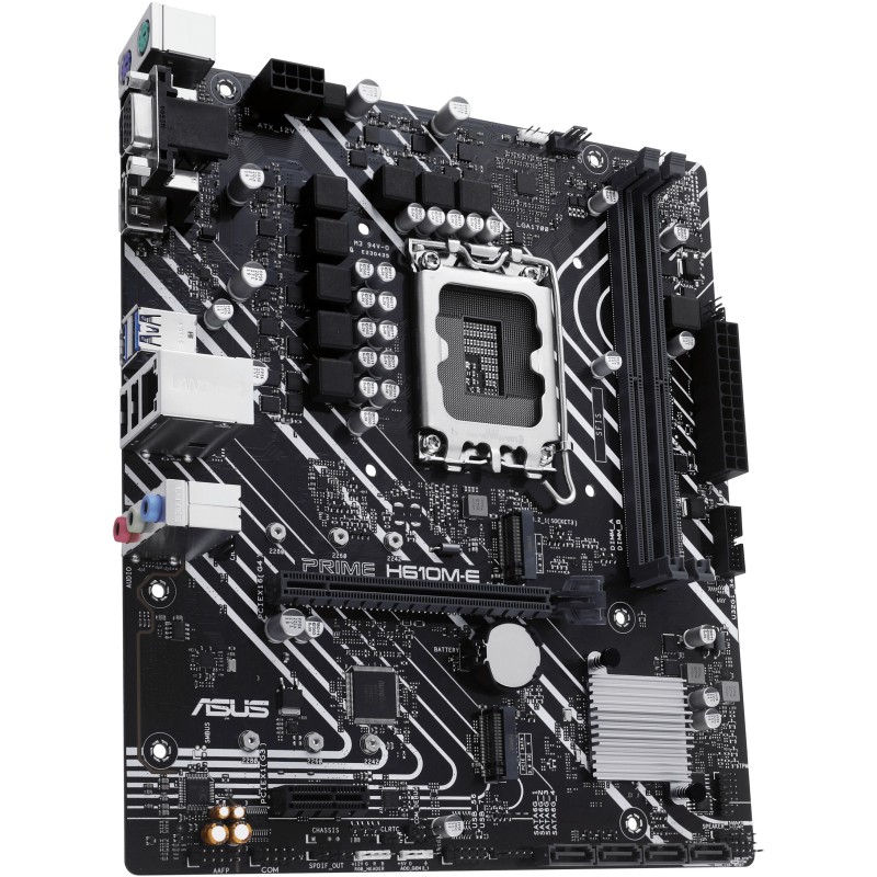 Buy ASUS PRIME H610M-E-CSM - mATX LGA1700 DDR5 Motherboard - Up to 96GB, Dual DI... in Cyprus, Nicosia, Limassol, Larnaka, Pafos