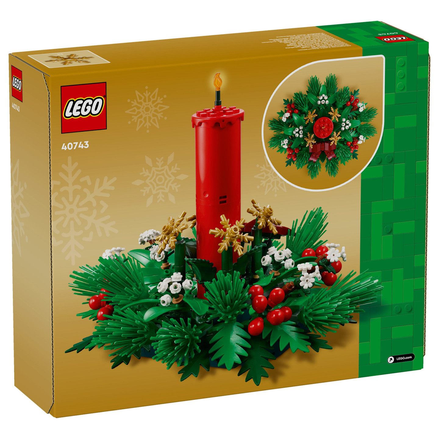 LEGO 40743 Iconic Weihnachtsgesteck — Buy in Cyprus with Fast Delivery