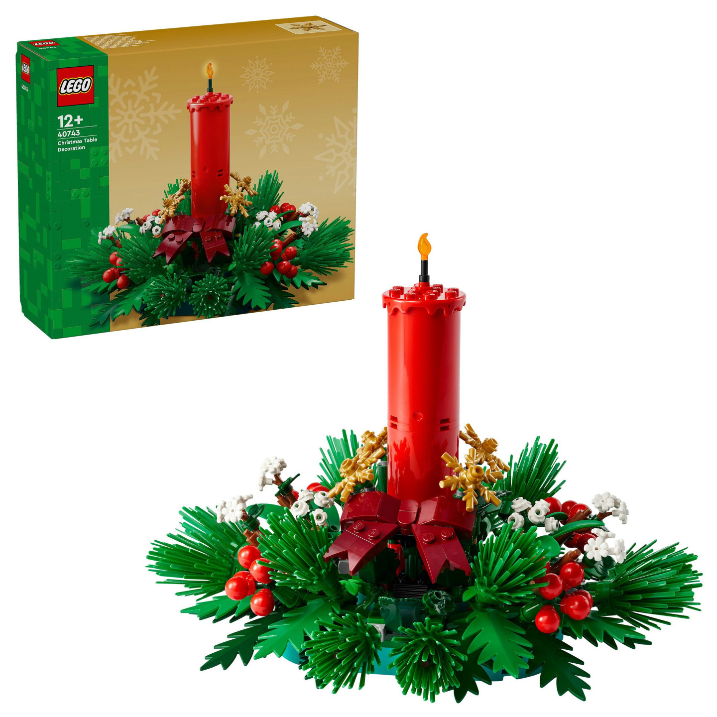 LEGO 40743 Iconic Weihnachtsgesteck — Buy in Cyprus with Fast Delivery