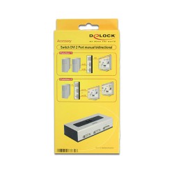 Switch Delock 2 Eingänge - to 1 Ausga — Buy in Cyprus with Fast Delivery