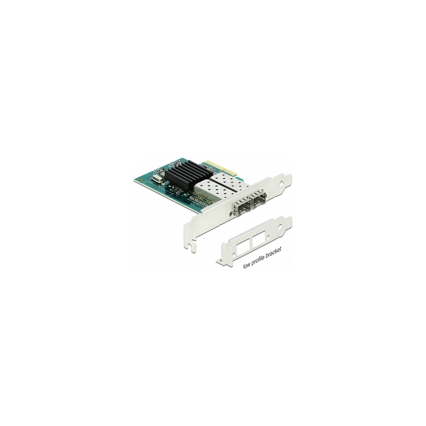 PCI Express x4 Netzwerkkarte Gigabit LAN 2 x SFP i82576 — Buy in Cyprus with Fast Delivery
