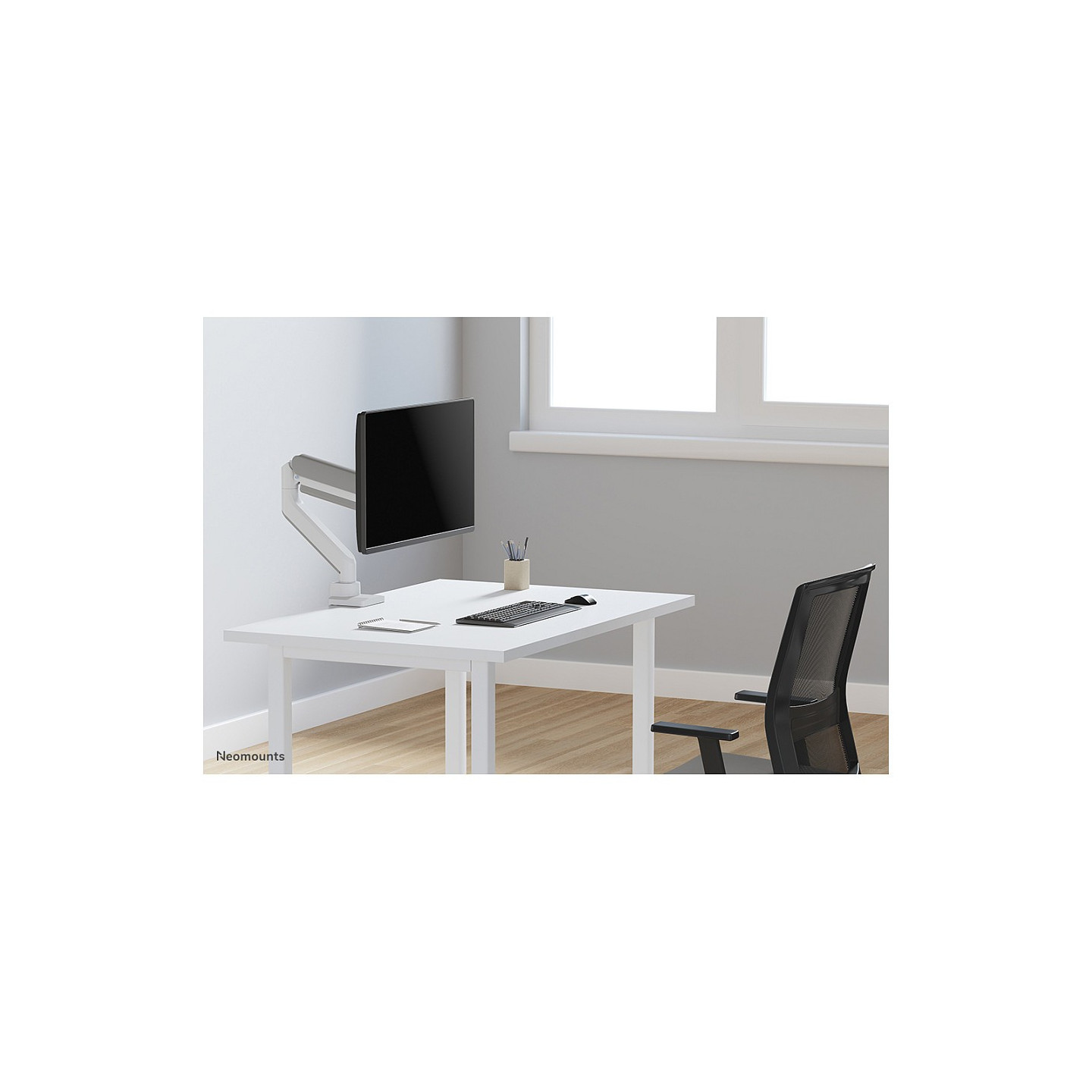Full-Motion-Tischhalterung für 17-42' Bildschirme 15KG DS70-450WH1 Neomounts White — Buy in Cyprus with Fast Delivery