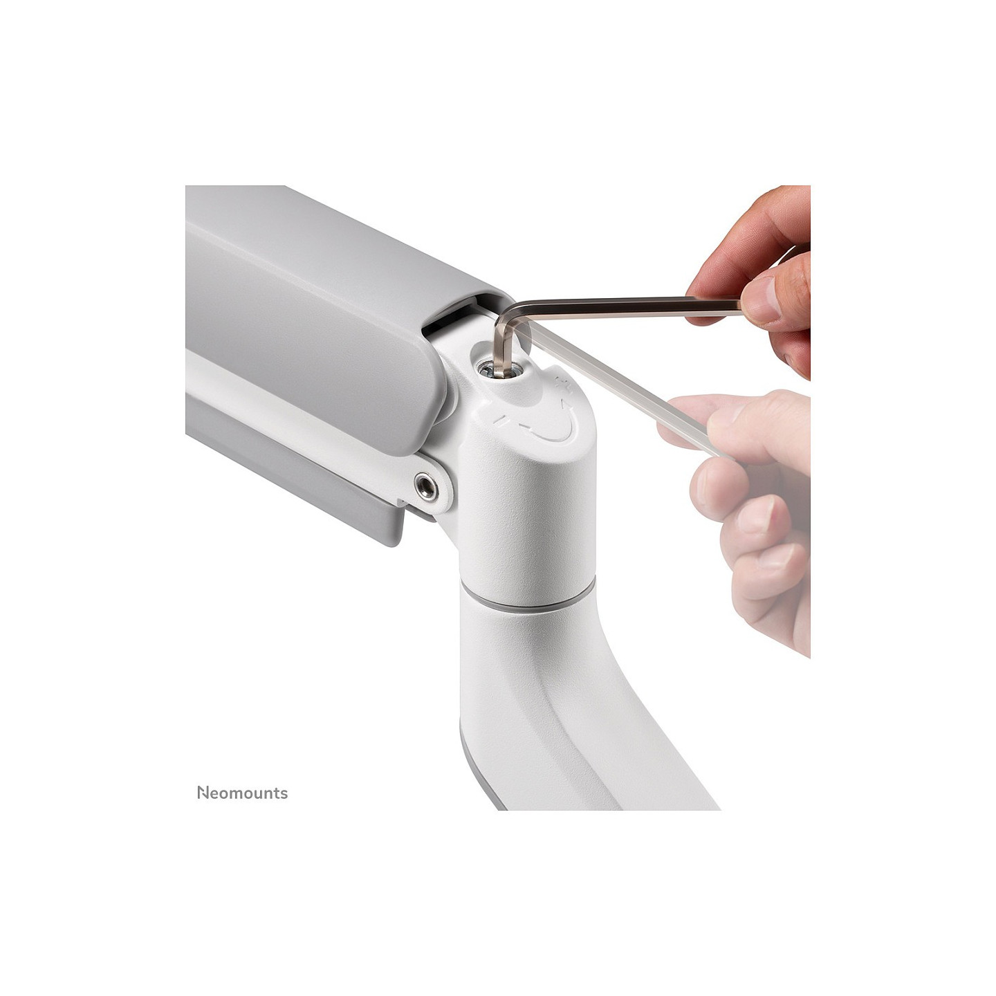 Full-Motion-Tischhalterung für 17-42' Bildschirme 15KG DS70-450WH1 Neomounts White — Buy in Cyprus with Fast Delivery