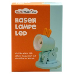 RealPower LED-Tier Taschenlampe Blue rabbit mit Sockel — Buy in Cyprus with Fast Delivery