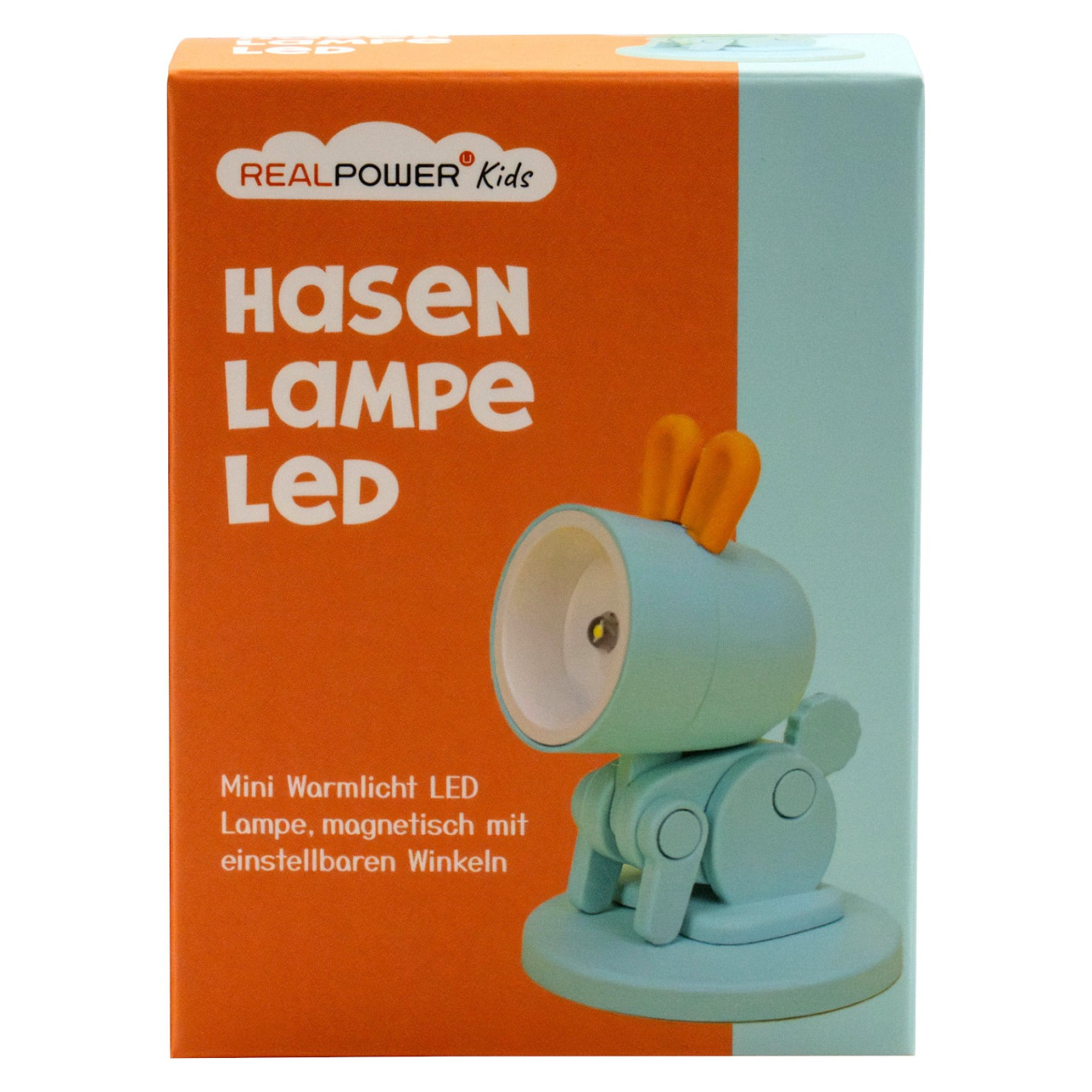 RealPower LED-Tier Taschenlampe Blue rabbit mit Sockel — Buy in Cyprus with Fast Delivery