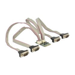 Modul MiniPCIe I O PCIe full size 4 x Seriell RS-232 mit Spannungsversorgung — Buy in Cyprus with Fast Delivery