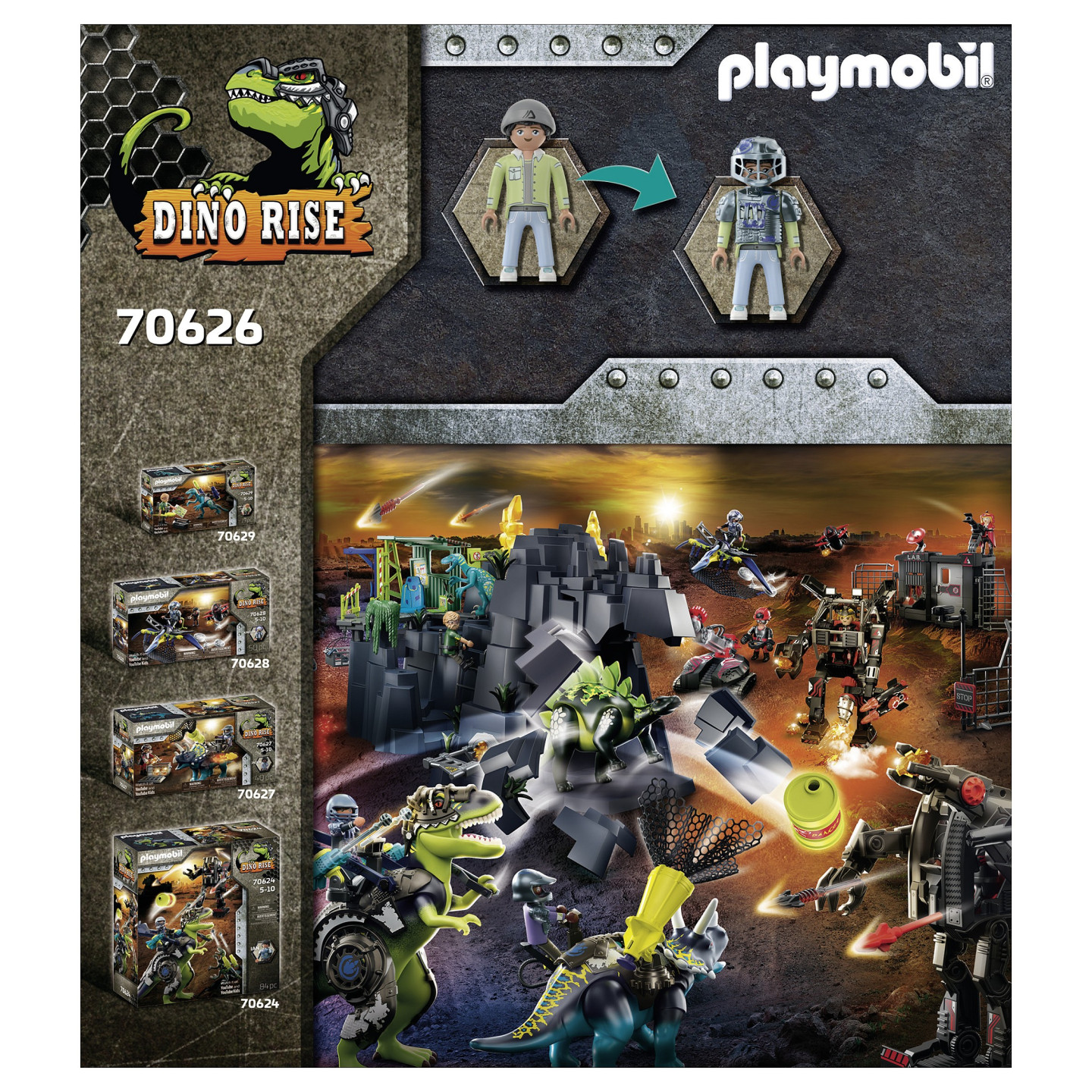 playmobil - Dino Rise - Saichania: Abwehr des Kampfläufers — Buy in Cyprus with Fast Delivery