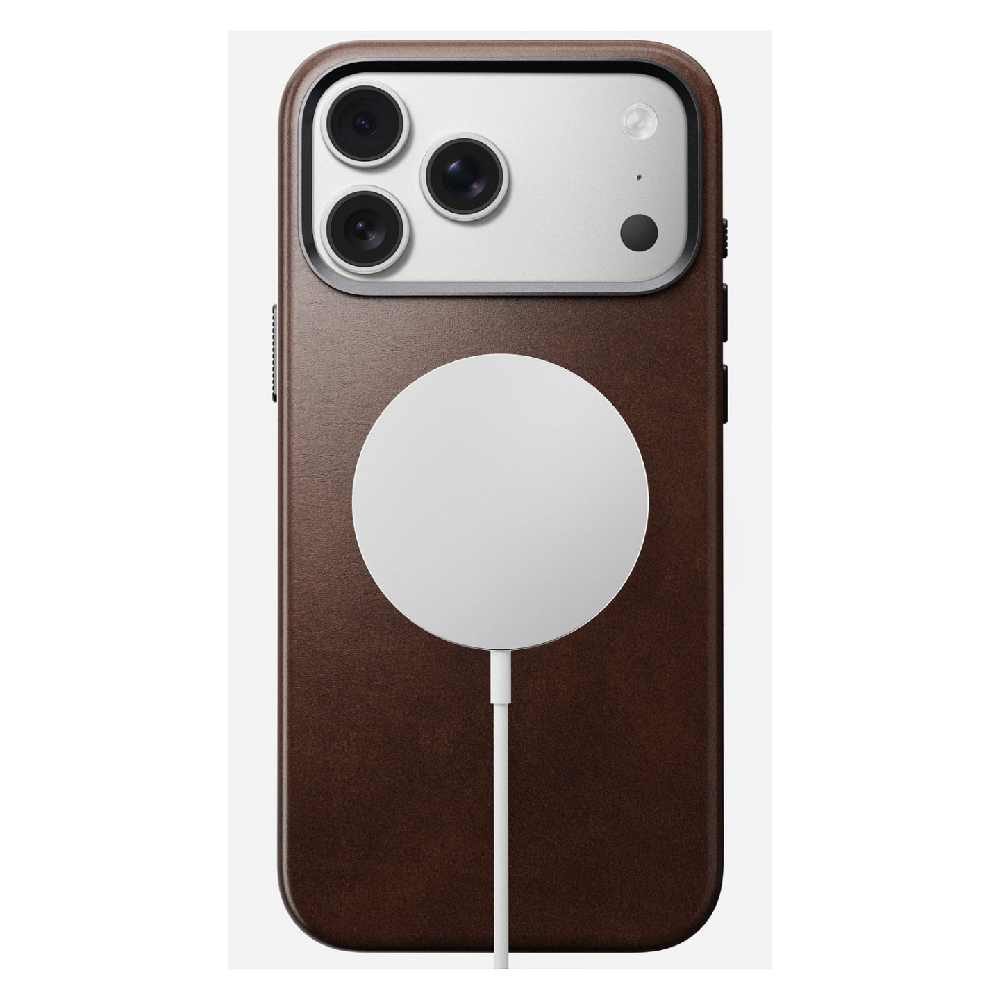 Nomad Traditional Leather Case iPhone 17 Pro Max Rustic Brown H — Buy in Cyprus with Fast Delivery