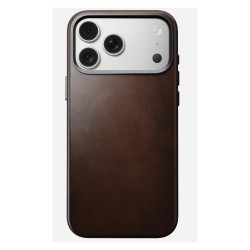 Nomad Traditional Leather Case iPhone 17 Pro Max Rustic Brown H — Buy in Cyprus with Fast Delivery