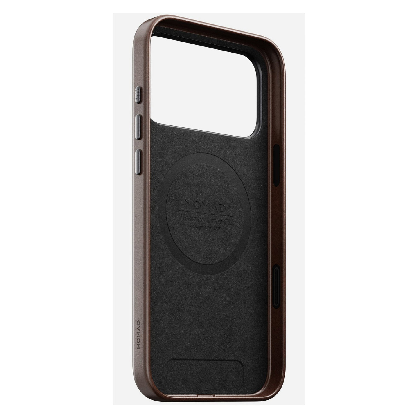 Nomad Traditional Leather Case iPhone 17 Pro Max Rustic Brown H — Buy in Cyprus with Fast Delivery