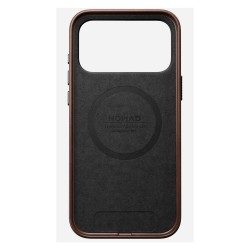 Nomad Traditional Leather Case iPhone 17 Pro Max Rustic Brown H — Buy in Cyprus with Fast Delivery
