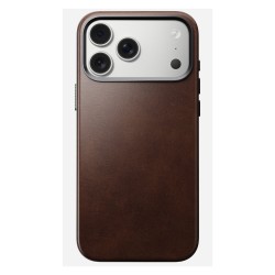 Nomad Traditional Leather Case iPhone 17 Pro Max Rustic Brown H — Buy in Cyprus with Fast Delivery